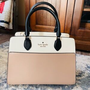 Kate Spade Cream and Tan Women's Bag